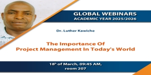GLOBAL WEBINARS – GUEST DR LUTHER KAWICHE